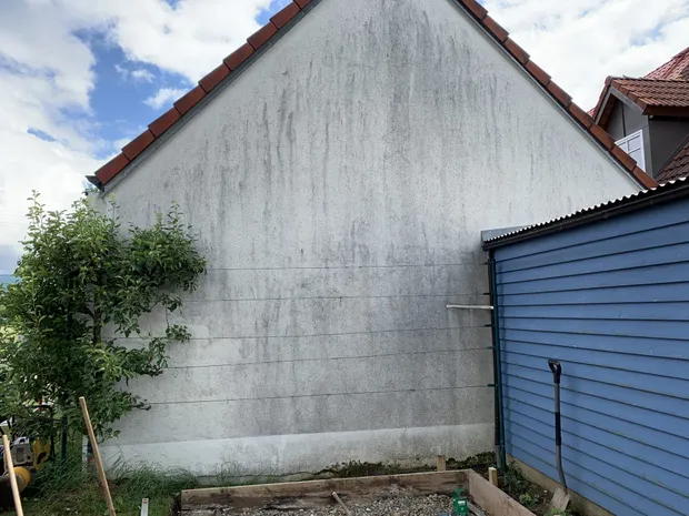 Gutachten eines Feuchte- und Wasserschadens in einer Garage in München