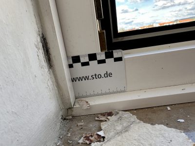 Undichtigkeit Fenster innen